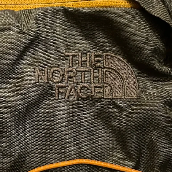 The North Face Black and Orange Backpack - Picture 2 of 6